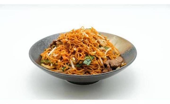 E18. Spicy Sambal Chow Mein 參巴炒麵
